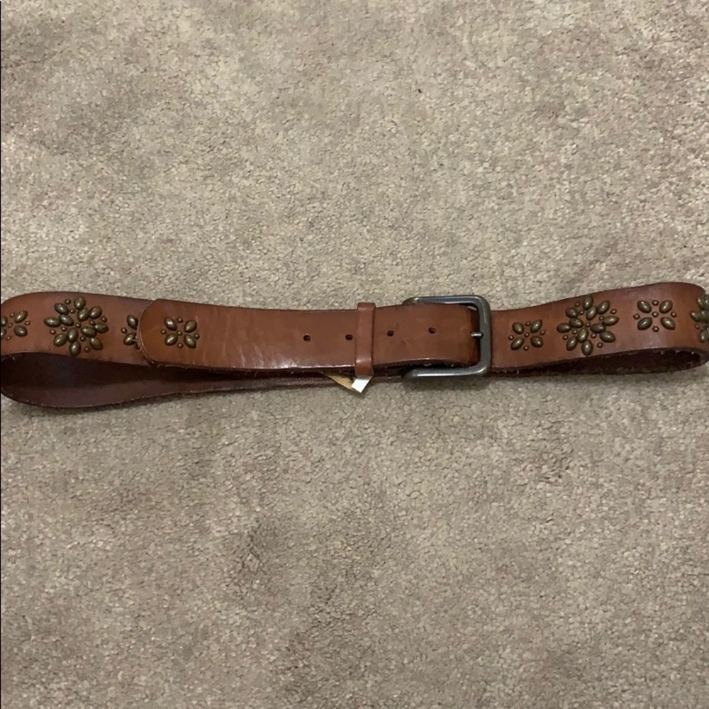 Leather Hollister Belt